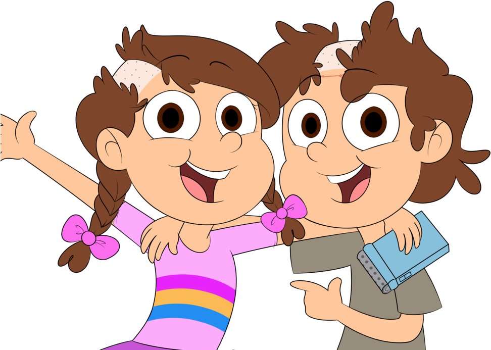 Crazy Kids By Falmakez - Cartoon (1024x696)