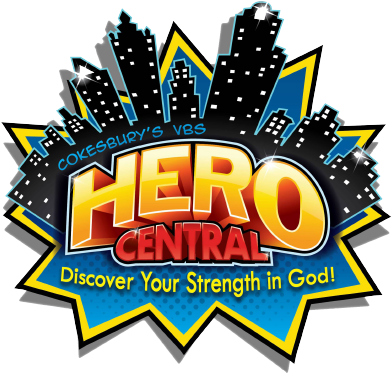Grace Umc Sherman Vbs - Hero Central Vbs Logo (800x400)