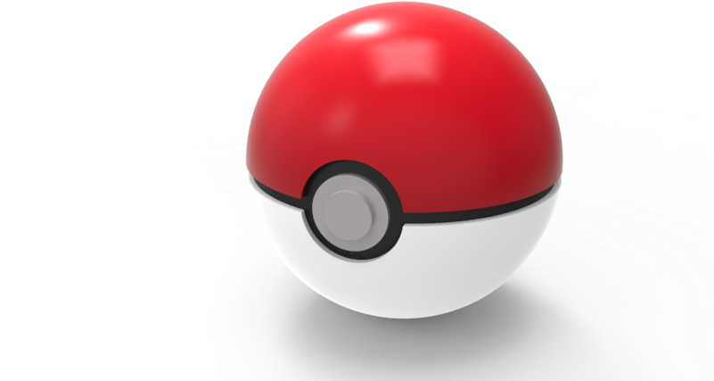 Pokeball 3d Png (800x450)