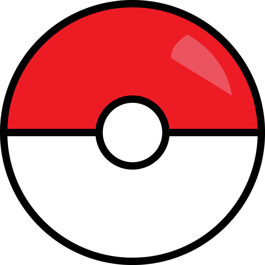 Illustrator Pokeball By Hnnolch Illustrator Pokeball - Pokeball Png (1024x1024)