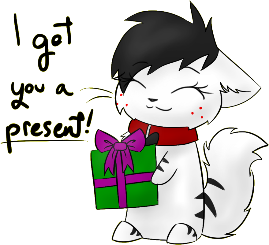 I Got You A Present By Crazykid503 - Got A Present For You (900x900)