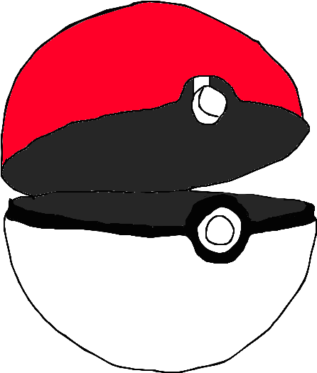 Open Pokeball By Amaneyara - Illustration (965x673)