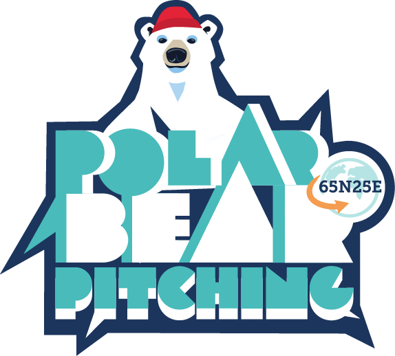 Delivering A Presentation In Icy Water Is A Challenge - Polar Bear Pitching 2018 (574x518)