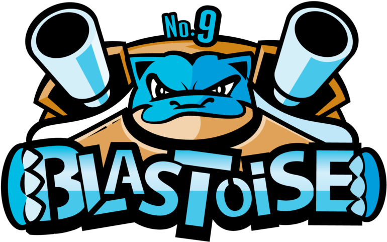 Blastoise By Aadmm - Pokemon Blastoise Logo (800x494)