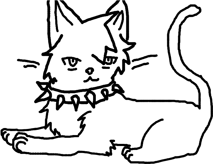 Cloudtail Warrior Cats Coloring Pages - Warrior Cat Color Ins (800x600)