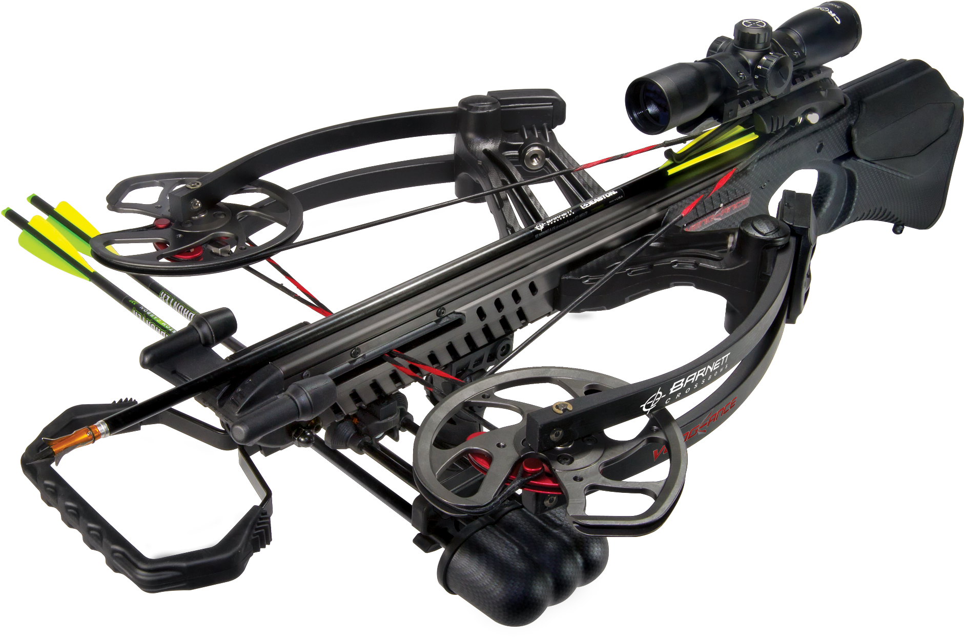 Barnett Vengeance Carbon Fiber Crossbow - Reverse Draw Compound Crossbow (2000x1340)
