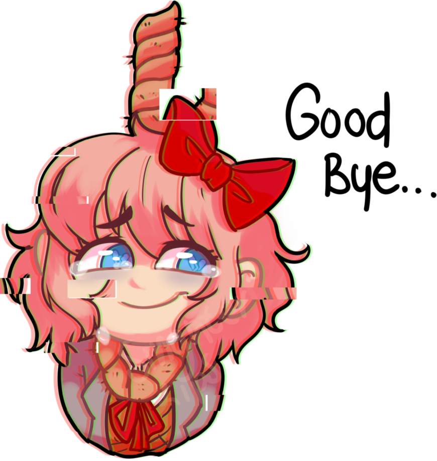 Sayori Good Bye By Singhter-lips - February 26 (870x918)