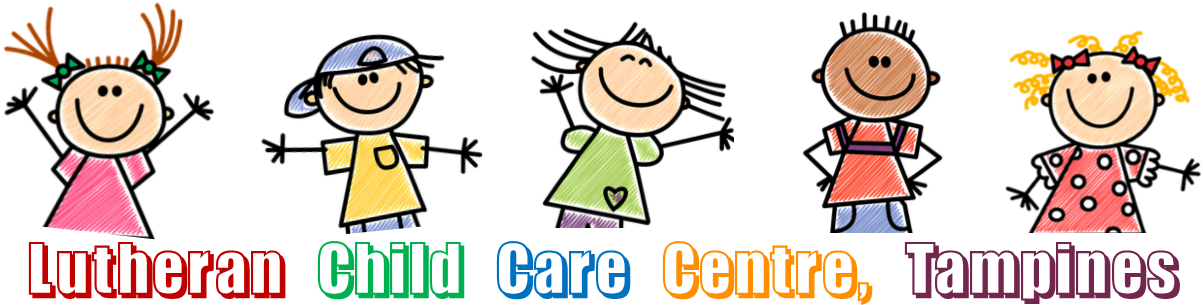 Lutheran Child Care Centre, Tampines Was Set Up On - Cartoon (1227x343)