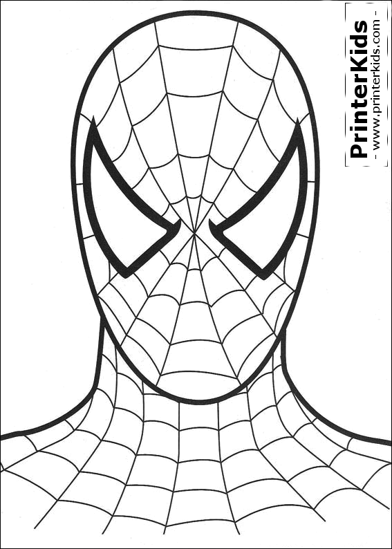 Creative Ideas Spiderman Coloring Pages Printable Spiderman - Spiderman Coloring Pages (567x794)