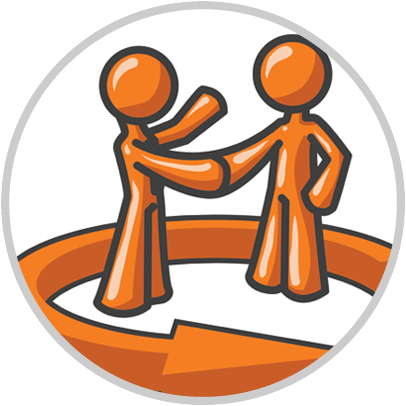 Employee And Customer White Paper - Shaking Hands (406x406)