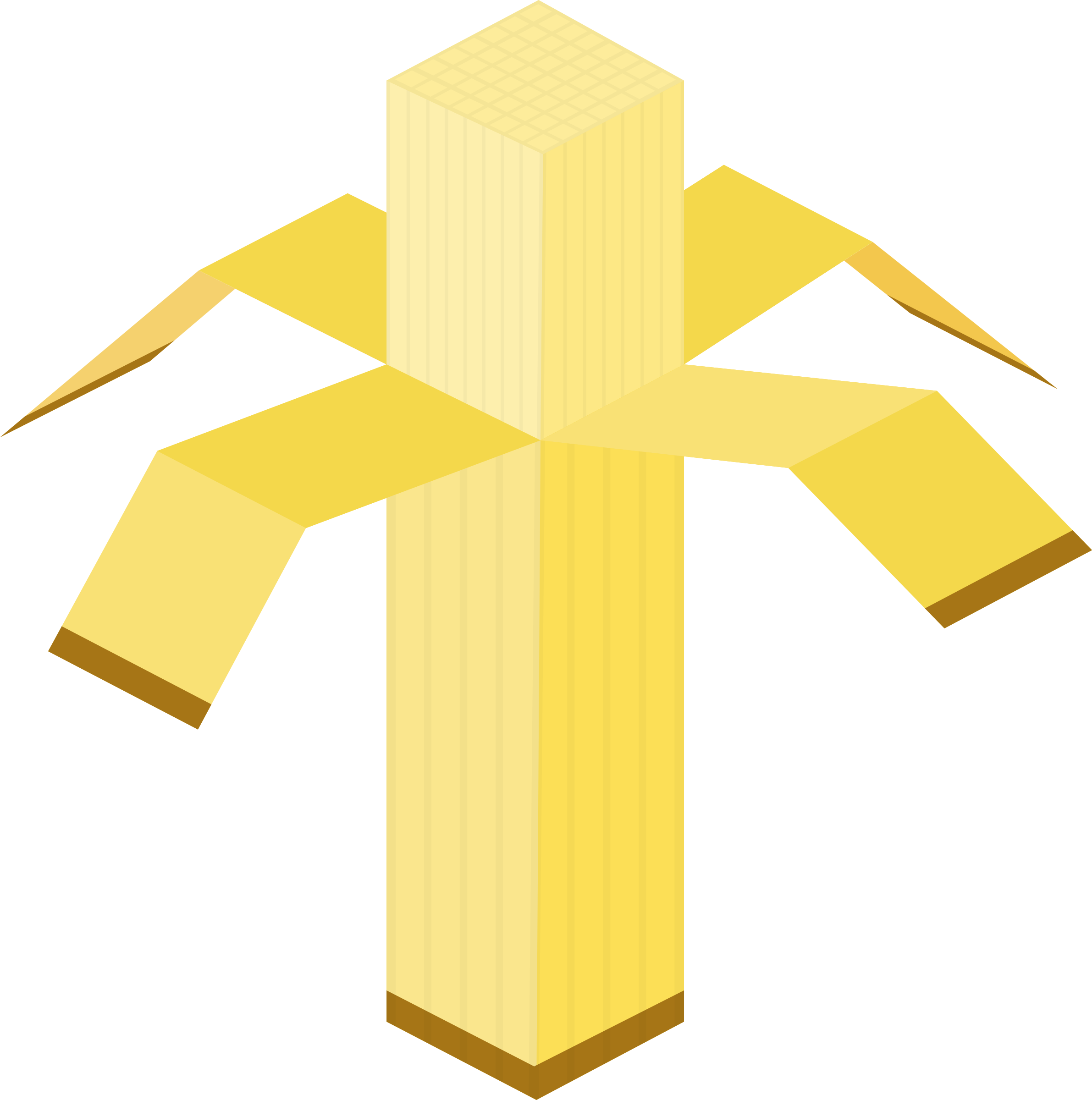 Abstract Banana - Abstract Banana (2382x2400)