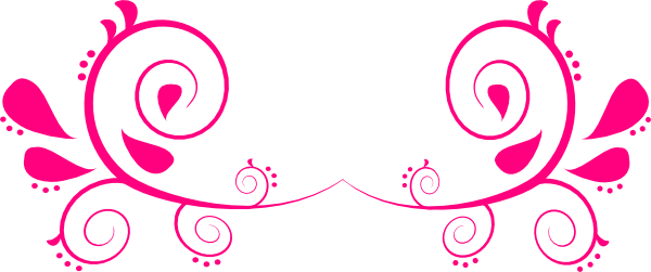 Seeing Double Clip Art At Clker - Free Paisley Clip Art (600x251)
