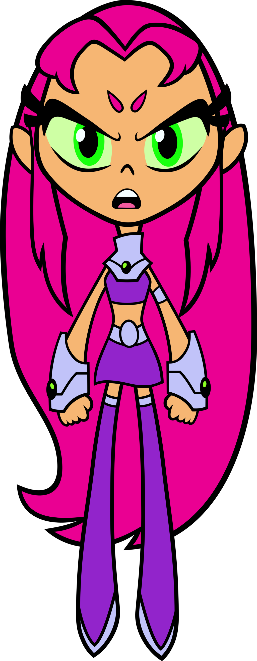 Starfire By Cencerberon Starfire By Cencerberon - Starfire (1024x2633)
