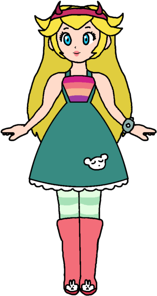Star Butterfly - Star Butterfly As Peach (720x1109)