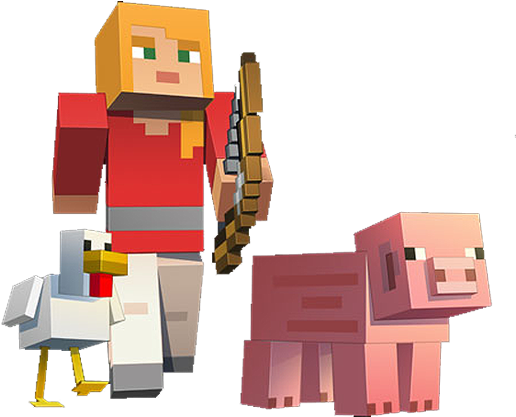 Awesome Gallery For Ugt Minecraft Characters With All - Minecraft Characters Png (800x500)