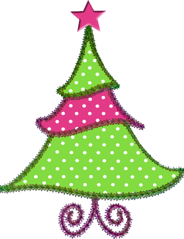 Smm Holiday Boutique - Whimsical Christmas Tree Embroidery (618x800)