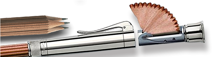 Porte Mine - Faber-castell Von Graf Perfect Pencil Sterling Silver (980x189)