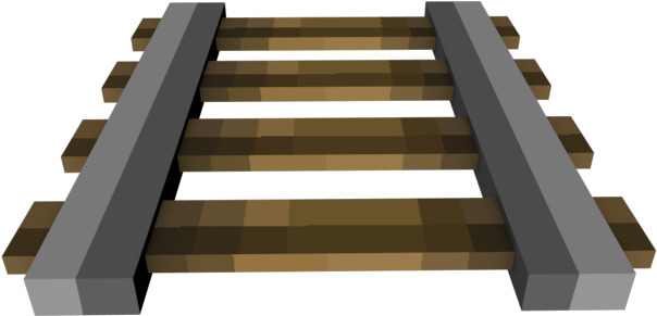 Minecraft Rail Transport Minecart Video Game Train - Minecraft Rail Png (640x480)