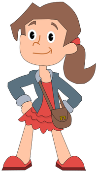 Young Girl Vector Image - Girl Clipart Transparent Background (353x500)