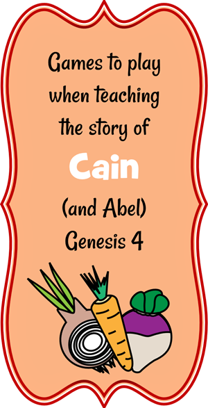 Part Of A Whole Lesson On Cain And Abel @ Jesus Without - Cain And Abel Bible Craft (300x587)