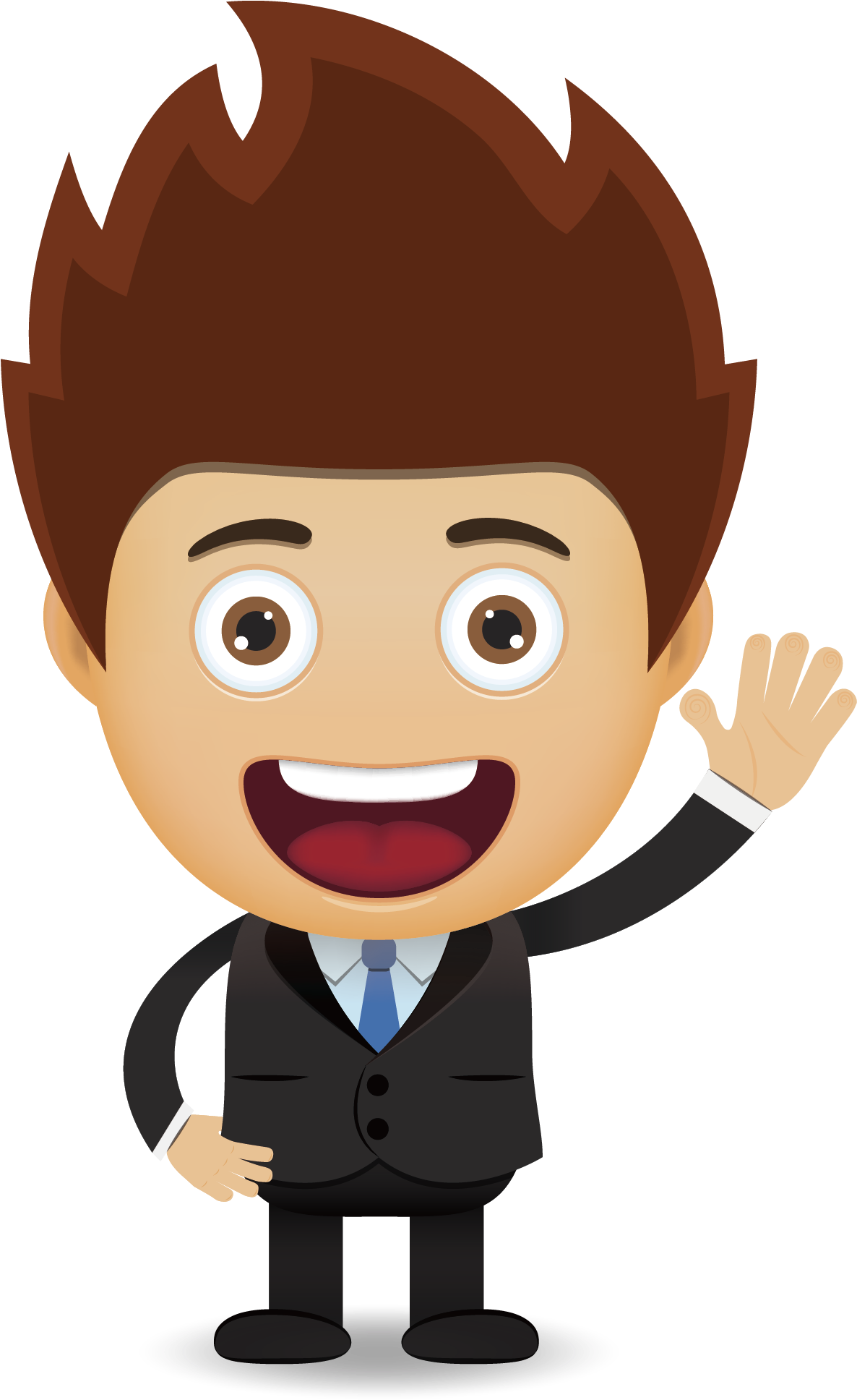 Cartoon Sadness Illustration - Cartoon Man Sad (1185x1947)