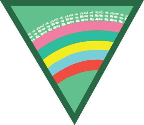 Grug And The Rainbow - Graphic Design (459x400)