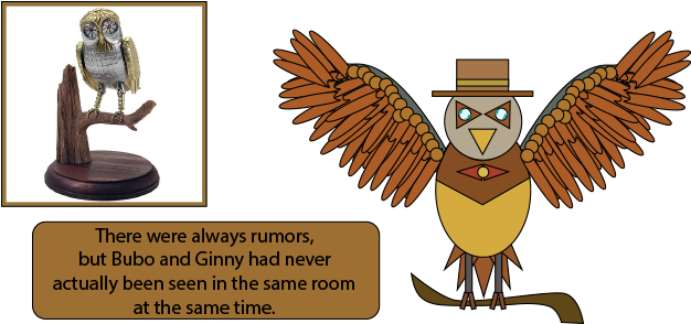 Mine Cart Rush Cartoon - Clash Of The Titans Owl (640x300)