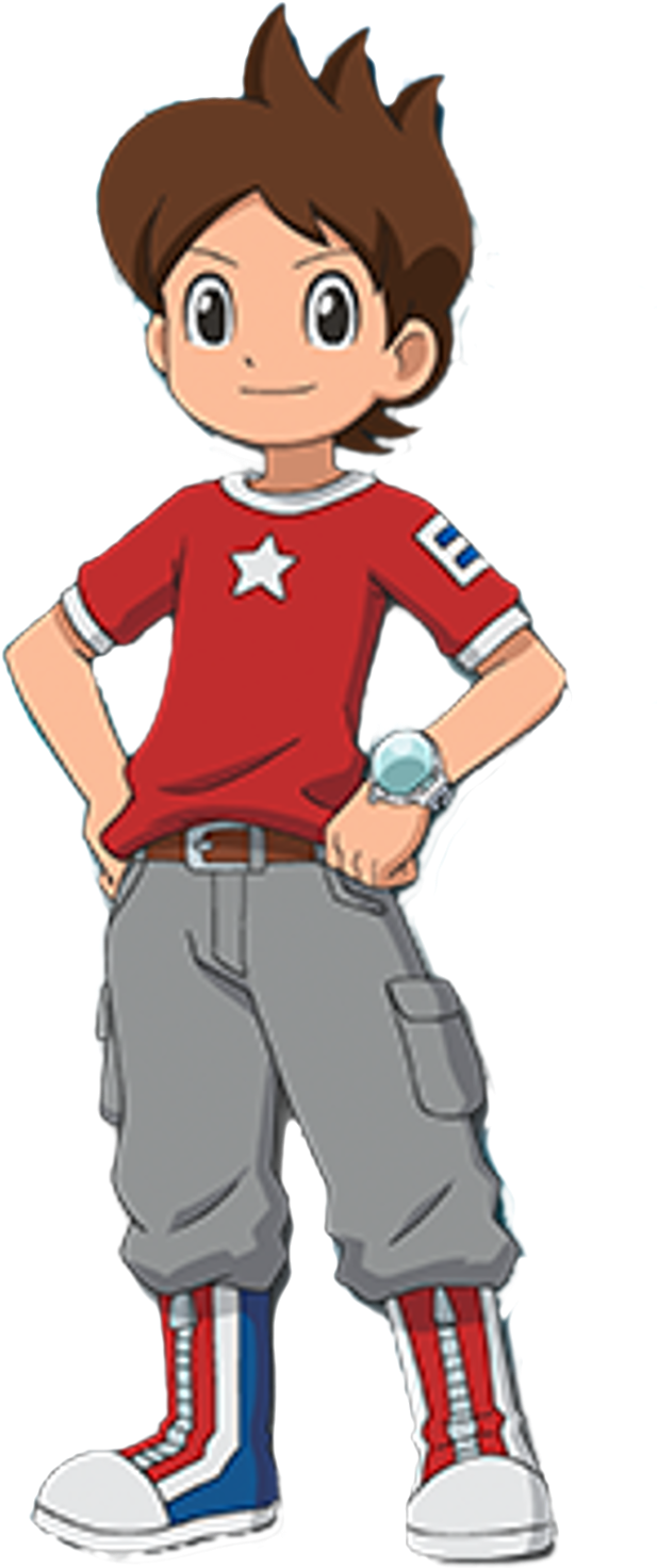 5 New Png's - Nathan Yo Kai Watch (687x1600)