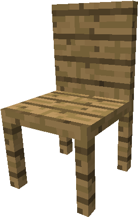 Awesome Design Ideas Minecraft Chair Image Png Wiki - Chair (512x450)