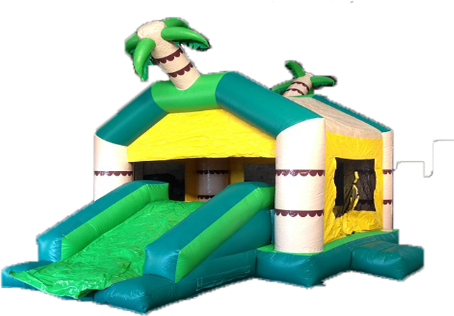 Jungle Slide Bouncy Castle Hire - Inflatable Castle (700x500)