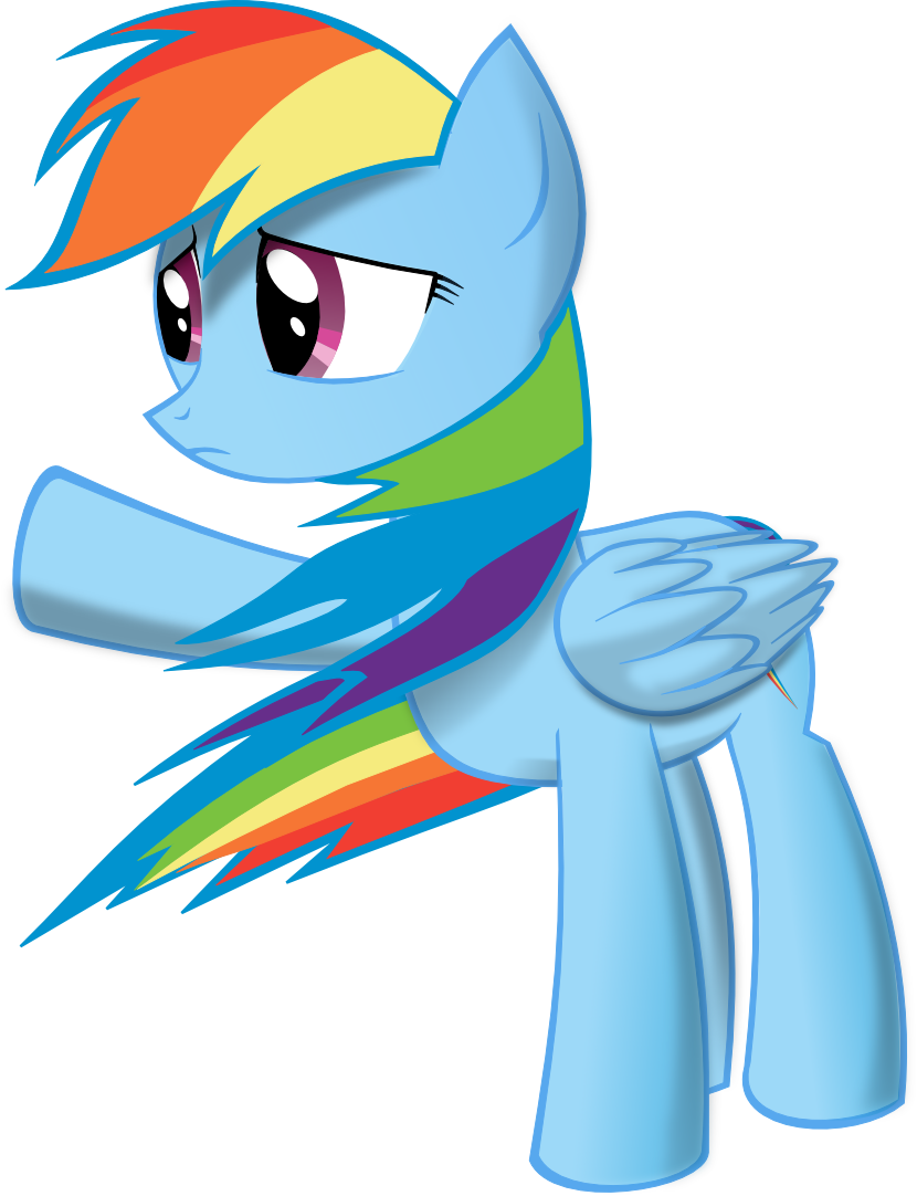 Rainbow Dash Sad By Plasmagr3nade Rainbow Dash Sad - Sad Rainbow Dash Vector (830x1082)