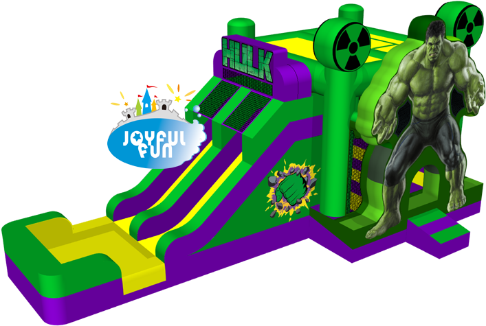 Avengers Hulk Inflatable Combo Bouncer - Avengers Hulk Inflatable Combo Bouncer (750x500)