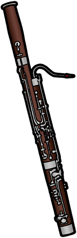 Free Bassoon Clip Art Image Png - Bassoon Clipart (800x800)