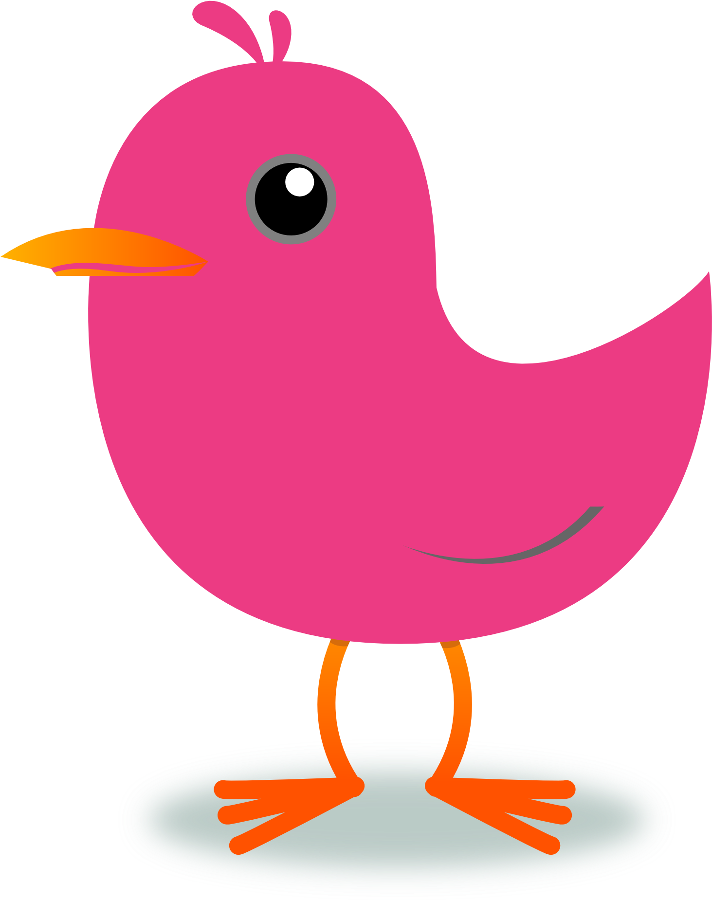 Twitter Clip Art - 2 Little Dicky Birds Clipart (1979x1962)