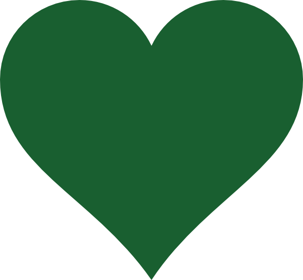 Heart Silhouette Clip Art - Heart Silhouette (600x556)