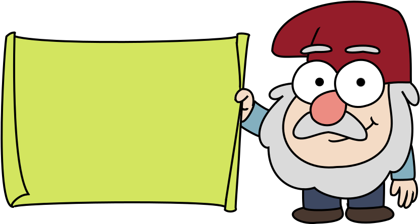 Gravity Falls Gnome By Moreeni On Deviantart - Gravity Falls Gnome Png (888x504)
