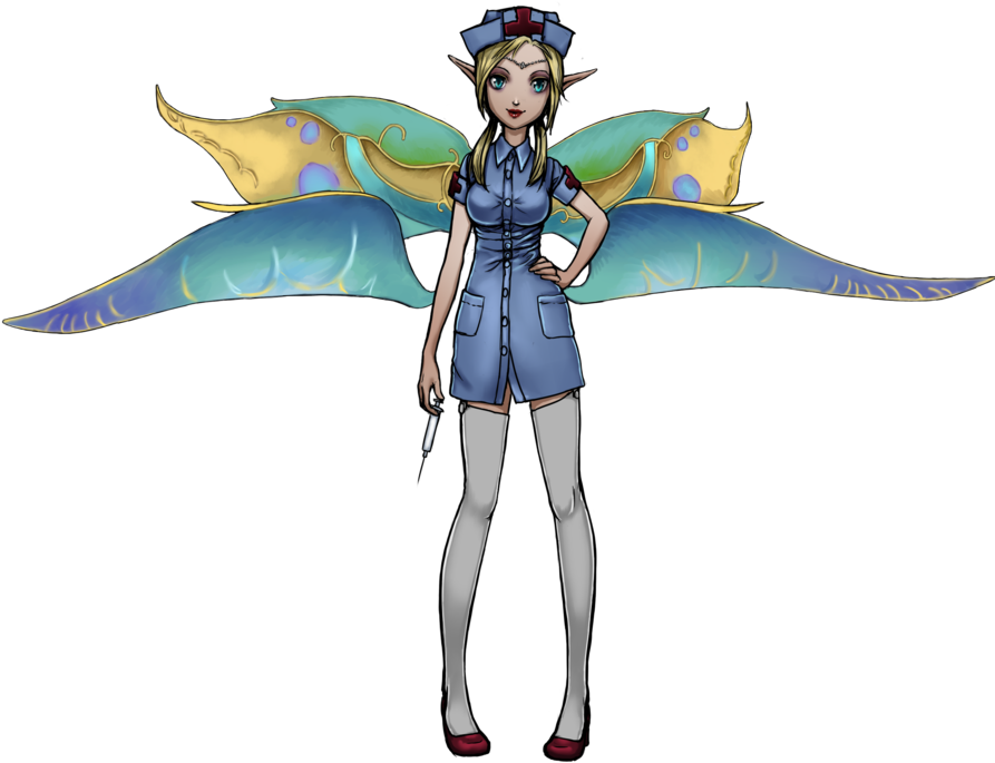 Nurse Rai By Janiko Neko Chan On Clipart Library - Openclipart (900x792)