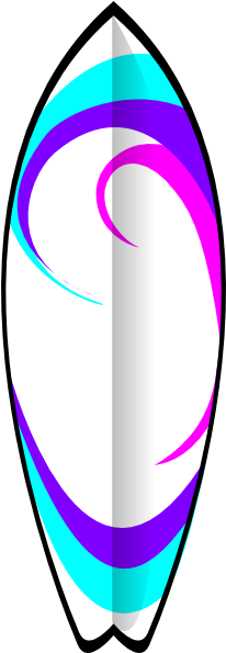 Drawing Of A Surfboard (480x594)
