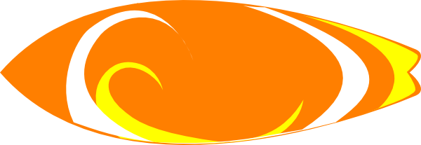 Tropical Surfboard Clipart Surfing Clipart Surf Pictures - Circle (600x207)