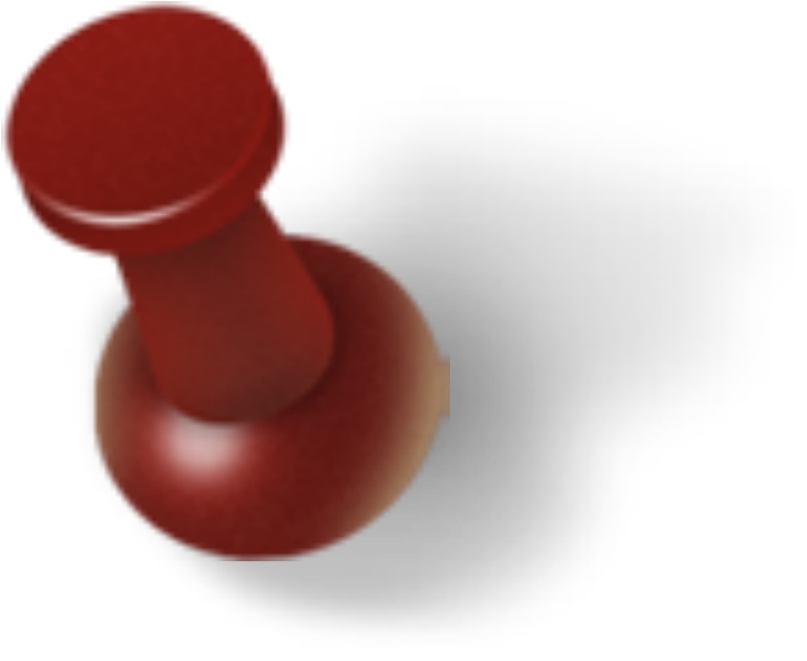 Download - Pushpin Png (880x1000)