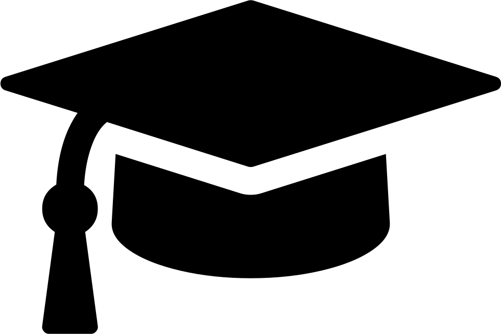 Mortar Board Svg Png Icon Free Download 424777 Onlinewebfonts - Transparent Background Education Icon (981x654)