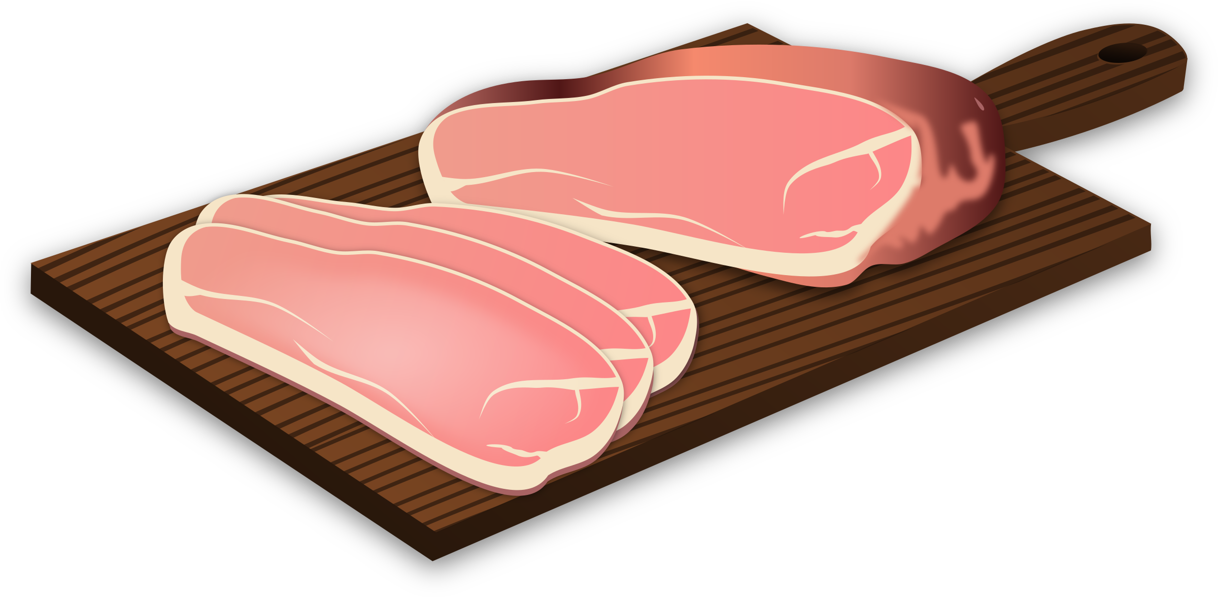 Clipart Info - Ham Clipart (2400x1180)