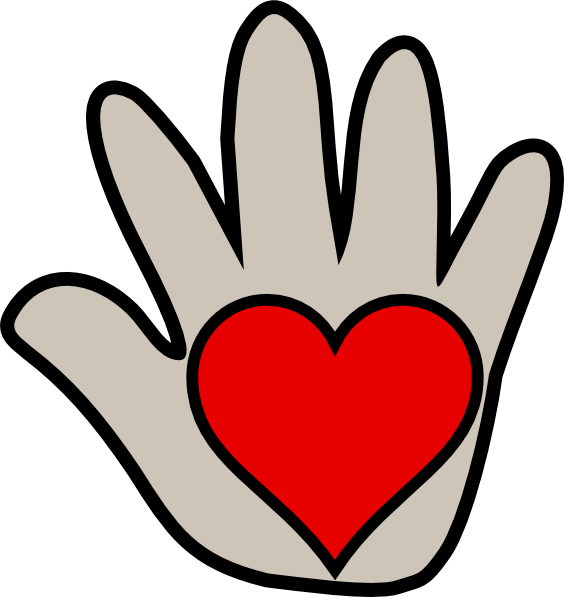 Hi Kissing Hand 2 Clip Art At Vector Clip Art - Clipart The Kissing Hand (564x597)