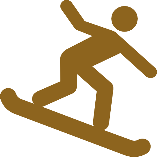 Sand Board Clipart - Surfing Icon (512x512)