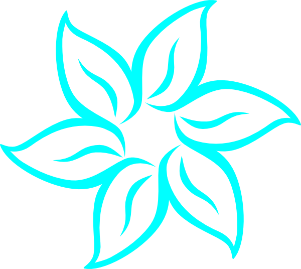 This Is Best Lavender Clipart Purple Flower Border - Flower Clip Art Black And White (600x536)