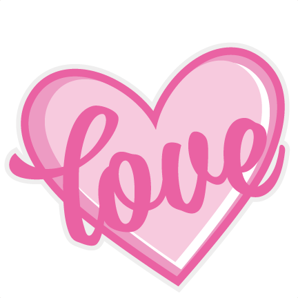 Love Heart Svg Scrapbook Cut File Cute Clipart Files - Scalable Vector Graphics (432x432)