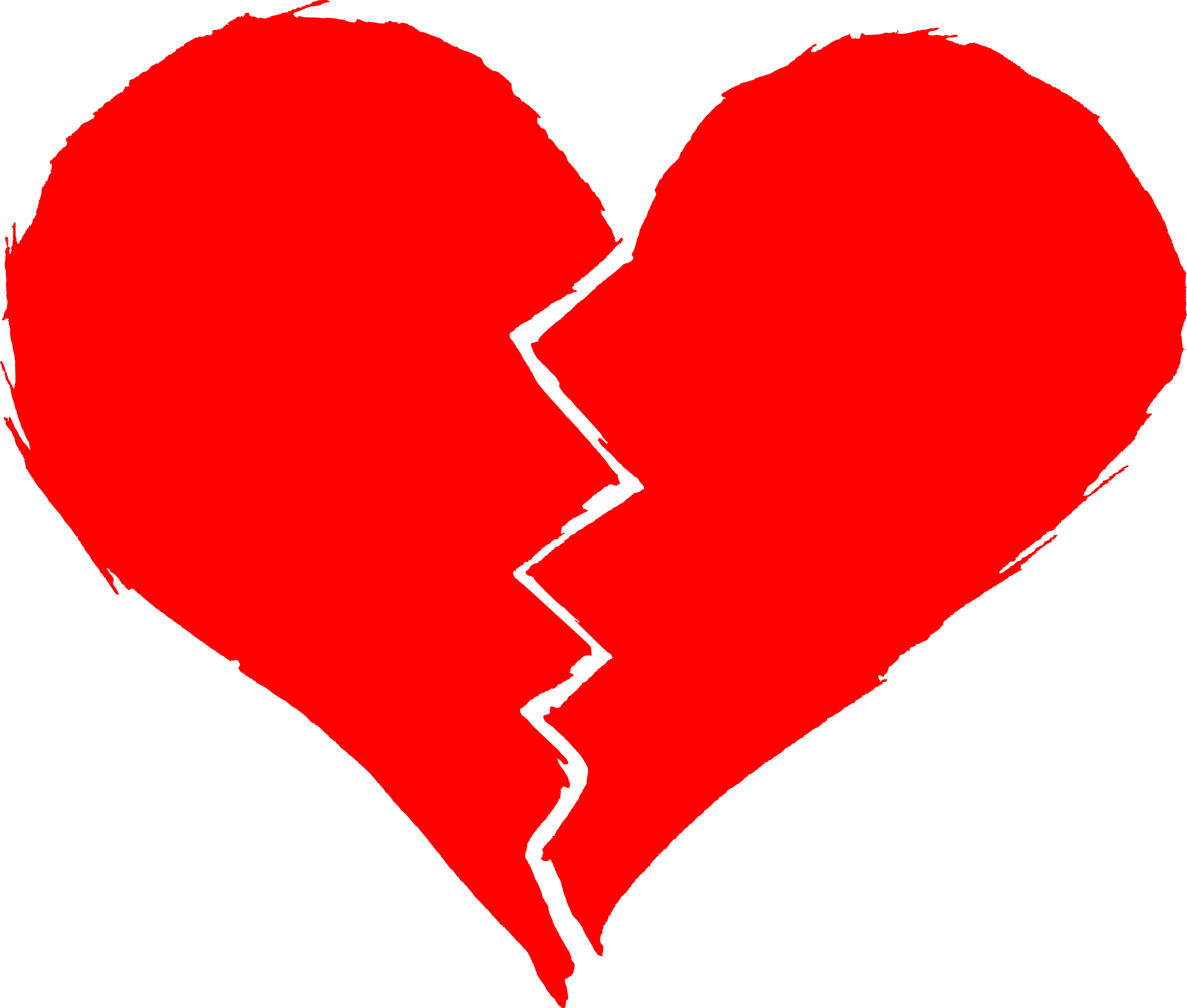 Free Download - Draw A Big Heart (2500x2123)
