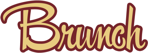 Brunch - Brunch Menu Clipart (500x250)