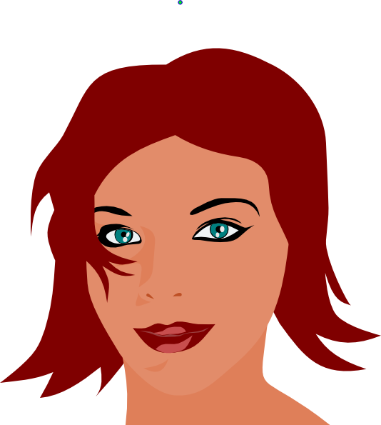 Pretty Girl Clip Art - Twin Sister / 20th / Birthday - My Twin - Cartoon / (534x595)