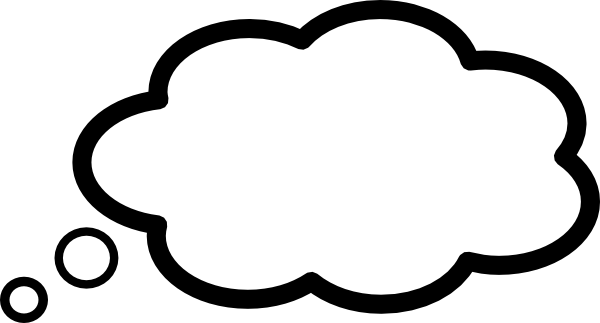 Clipart Pretty Looking Clipart Thinking Symbols Clipartix - See I Think I Wonder (600x323)